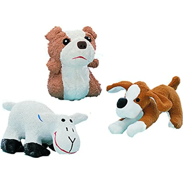Nobby Hundespielzeug Schaf aus Latex, strapazierfähig und maschinenwaschbar, 5-7 cm