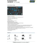 Hazet Werkzeug-Sortiment 163-650/60, 61-teiliges Werkzeugkoffer-Set mit vielseitigen Anwendungen