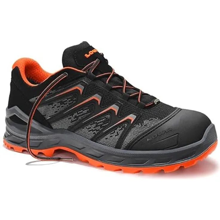 Lowa work LARROX Work GTX black Lo S3 CI Sicherheitsschuh, wasserdicht mit GORE-TEX, Gummi/PU-Sohle, EN ISO 20345 S3