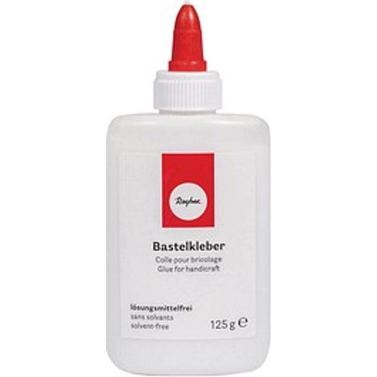 Rayher Bastelkleber, 125 g, vielseitig einsetzbar für Bastel- und DIY-Projekte
