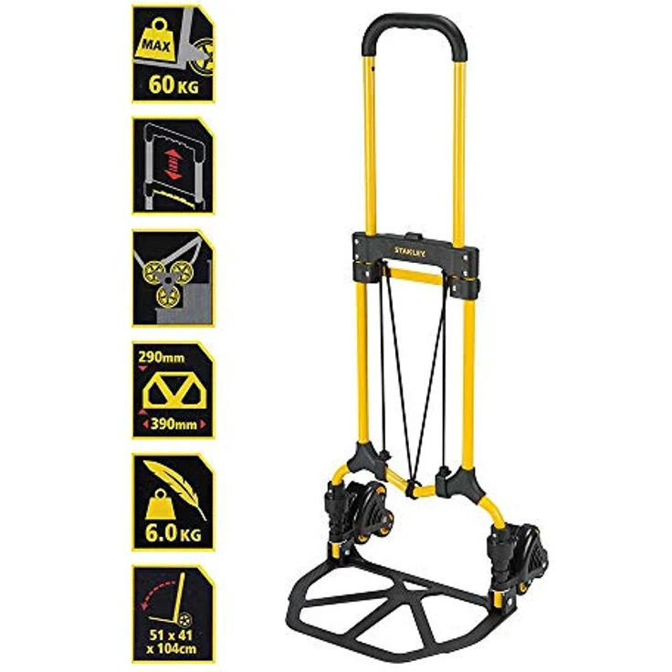 Stanley FT584 faltbare Treppekarre 30/60Kg – Bild 3