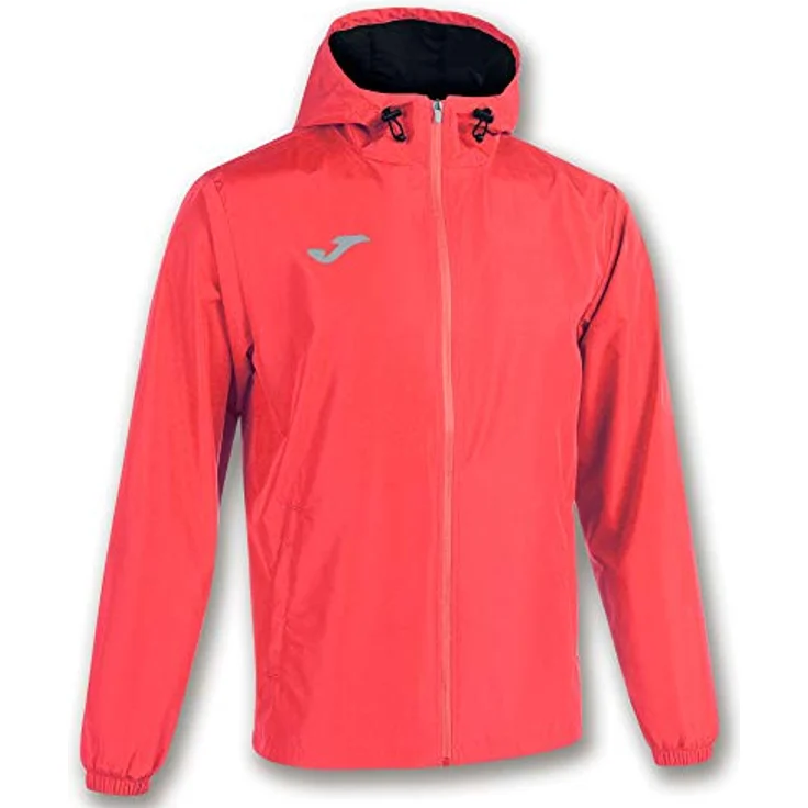 Joma Running Night, Herren Laufjacke mit verstellbarer Kapuze und reflektierendem Logo, Blau, S – Bild 1