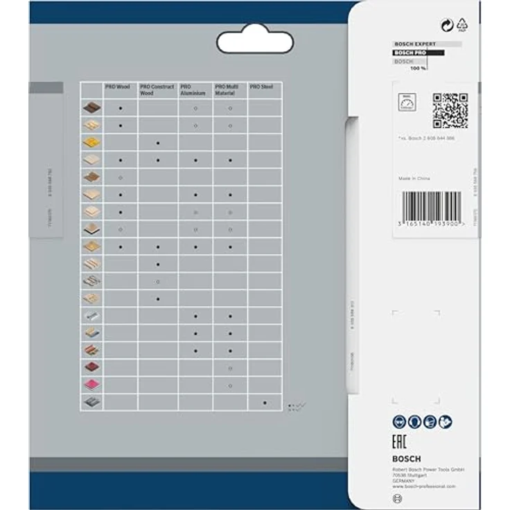 Bosch Professional Kreissägeblatt Optiline Wood (für Holz, 160 x 20 x 2,6 mm, 24 Zähne, Zubehör Kreissäge) – Bild 4