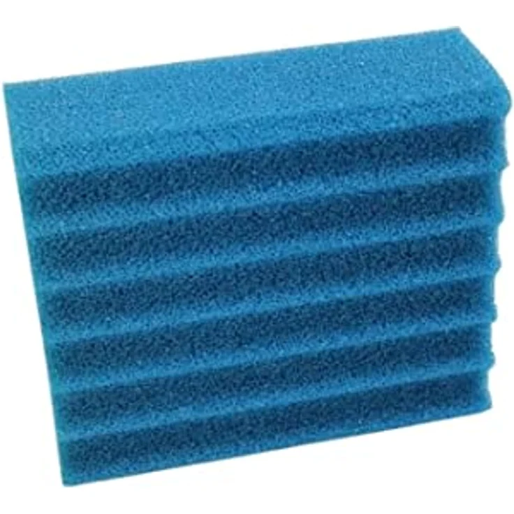 AquaOne Ersatzschwämme + Japanmatten Set CBF 350 B, Filtermedien für Teichfilter mit hoher Wasserdurchlaufmenge, 4 blaue & 4 gelbe Schwämme – Bild 5