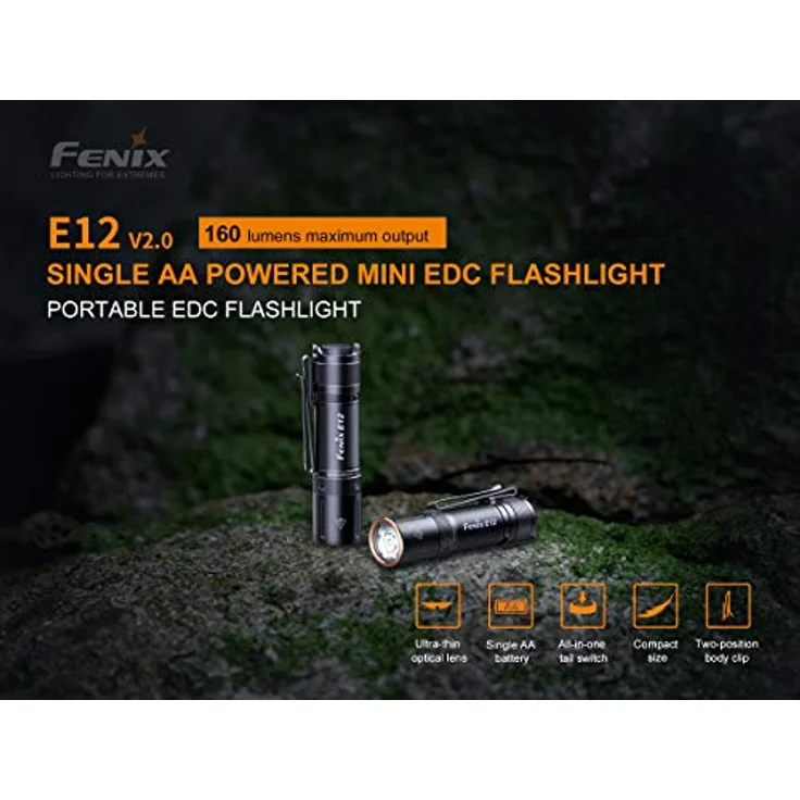 Fenix E12 V2.0 LED Taschenlampe – Bild 2