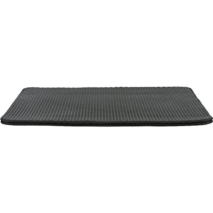 TRIXIE 40366 Sieb-Vorleger für Katzentoiletten, Eva, 58 × 75 cm, grau