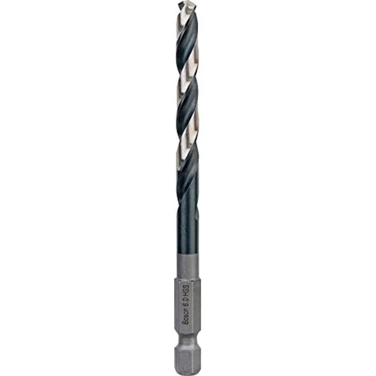 Bosch Accessories Metall-Spiralbohrer 6 mm, HSS Impact Control, 98 mm Gesamtlänge, 1 St. – Bild 2