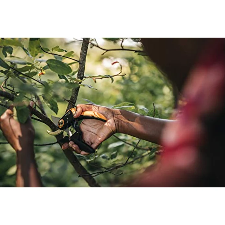 Fiskars 1057170 Plus PowerLever Gartenschere Bypass P721 – Bild 3