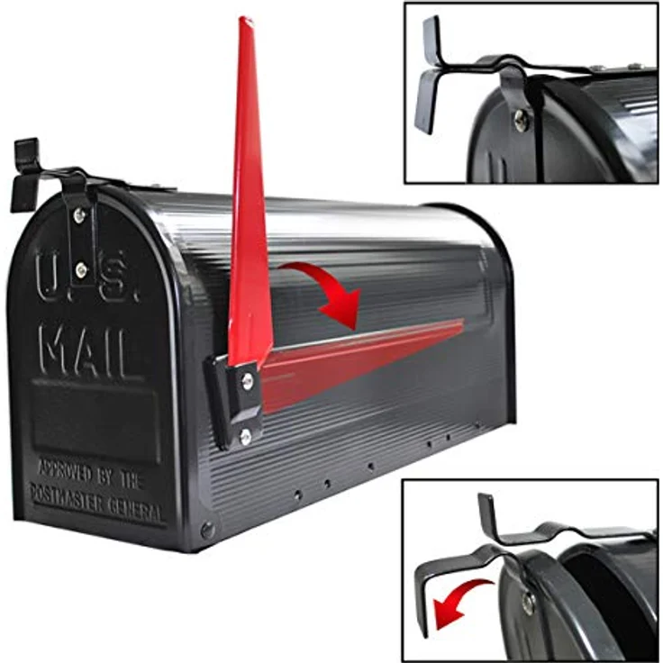 HELO Amerikanischer Briefkasten US Mail Mailbox Postkasten Stand Wand Letter Box W1 – Bild 2