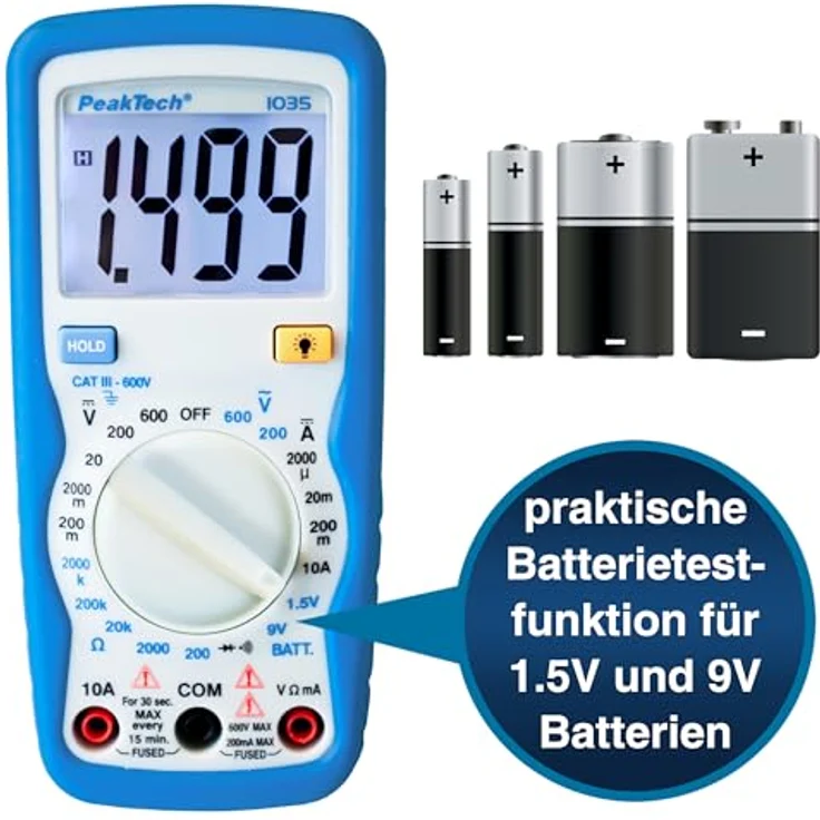 Digital-Multimeter PeakTech 1035 – Bild 5