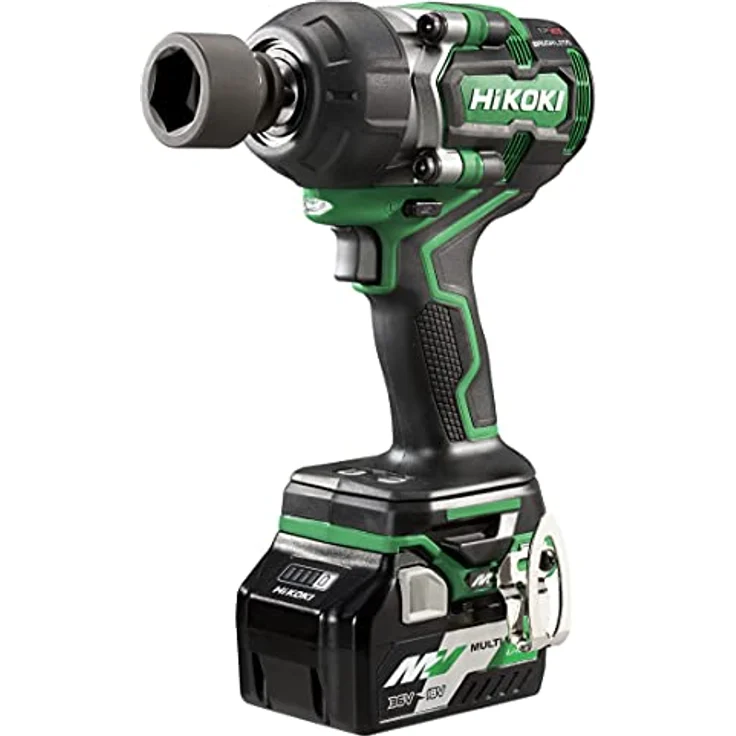 Hikoki Akku Schlagschrauber WR36DEWRZ, 1/2" (36V, 2x 2,5 Ah Akku, Max. Festdrehmoment: 770 Nm, Brushless, mit HSCII Koffer) - HIKOKI – Bild 1