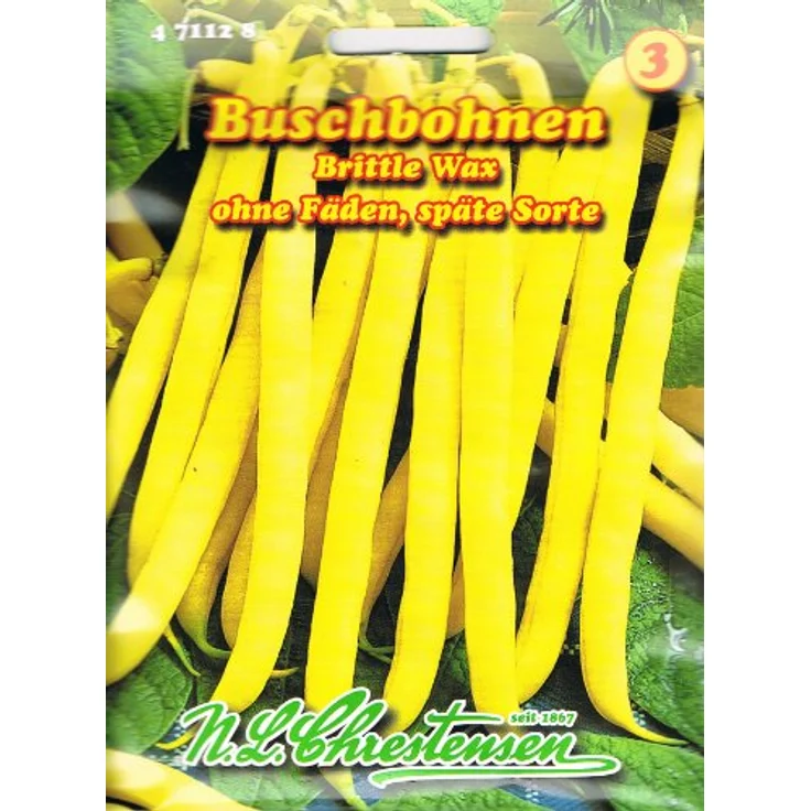 N.L. Chrestensen Buschbohnen, Brittle Wax – Bild 2