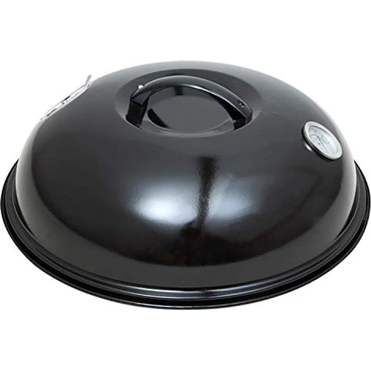 PaellaWorld 9945 Paella Backhaube, 42 cm mit Thermometer und Abdampfvorrichtung, hochwertig und robust – Bild 3