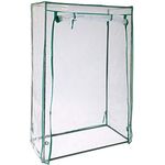 Grindi Tomaten Gewächshaus, Foliengewächshaus mit PVC Folie und Fenster, Transparent, 50x100x150cm, Winterfest, optimal für Tomatenanbau