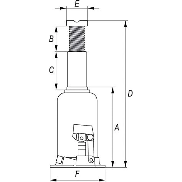 BOTTLE JACK 20T – Bild 2
