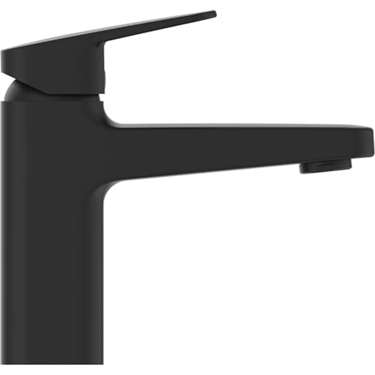 Ideal Standard BD222XG Ceraplan Waschtischarmatur H90, ohne Ablaufgarnitur, Ausladung 12,4 cm, Schwarz (Silk Black) – Bild 2