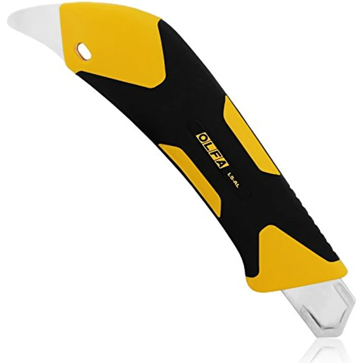 OLFA L5-AL - Cúter con bloqueo automático, mango antideslizante, púa de metal duro y cuchilla de 18 mm – Bild 4