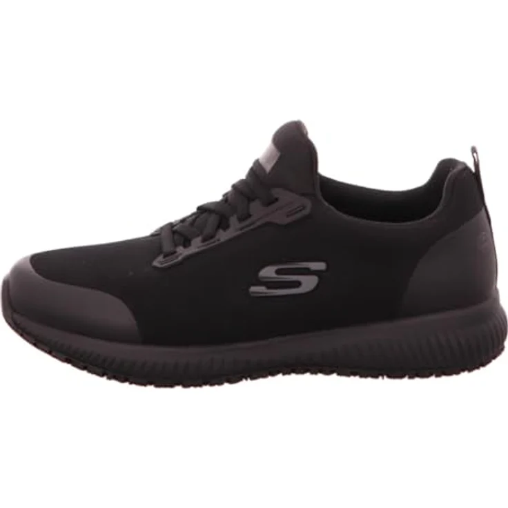 Skechers SKECHERS SQUAD SR-MYTON Sicherheitsschuh, Herren Berufsschuh als Slip On, rutschhemmend, schwarz – Bild 2