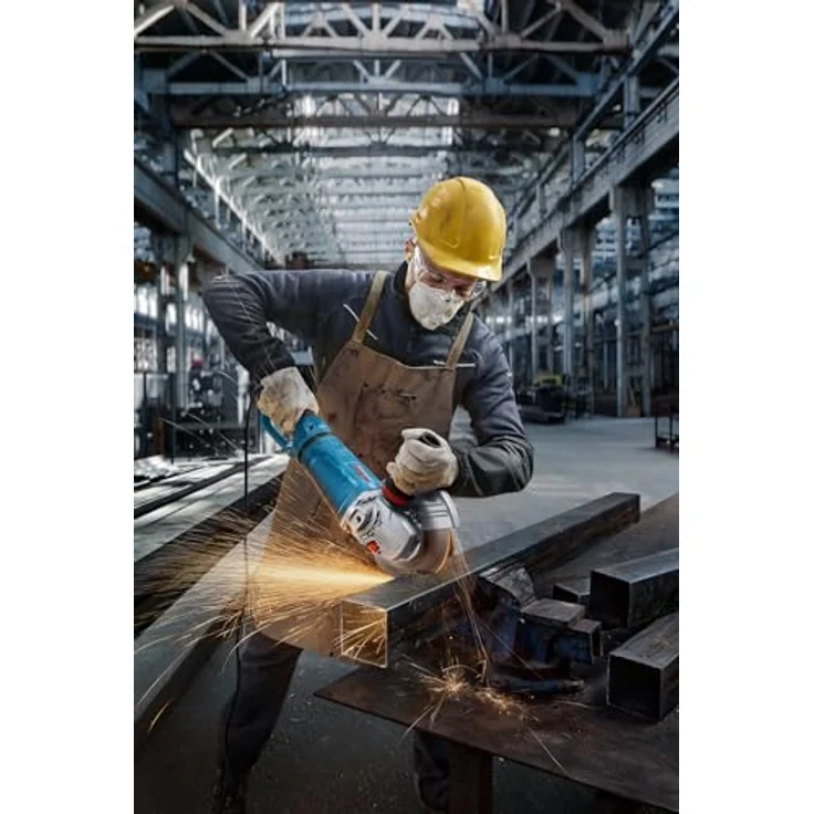 Bosch Professional Winkelschleifer GWS 27-230 PR, kraftvolles 2.700-W-Motor, schwarz – Bild 4