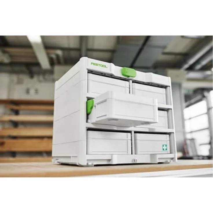 FESTOOL Werkzeugbox Festool Systainer³ SYS3 S 76 TRA UNI, Flexibel, Modular, Kompatibel, Mobil, Übersichtlich - Transparenter Deckel, universelle Einlage - Werkzeugkoffer – Bild 4