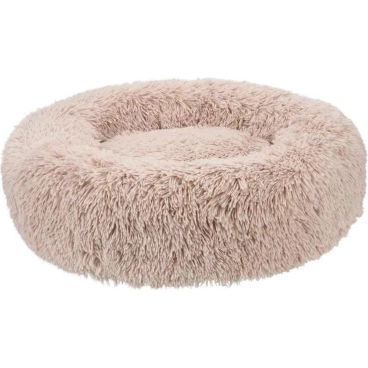 Fluffy Fluffy Dogbed, Hundebett + Katzenbett mit Polyesterfüllung, abnehmbarem Bezug und rutschfester Unterseite, handwaschbar bei 30 Grad
