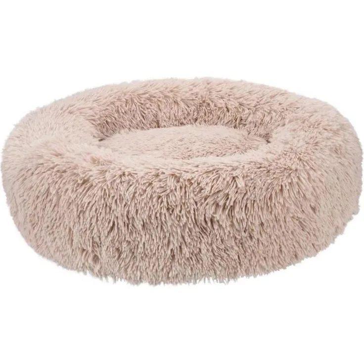 Fluffy Fluffy Dogbed, Hundebett + Katzenbett mit Polyesterfüllung, abnehmbarem Bezug und rutschfester Unterseite, handwaschbar bei 30 Grad