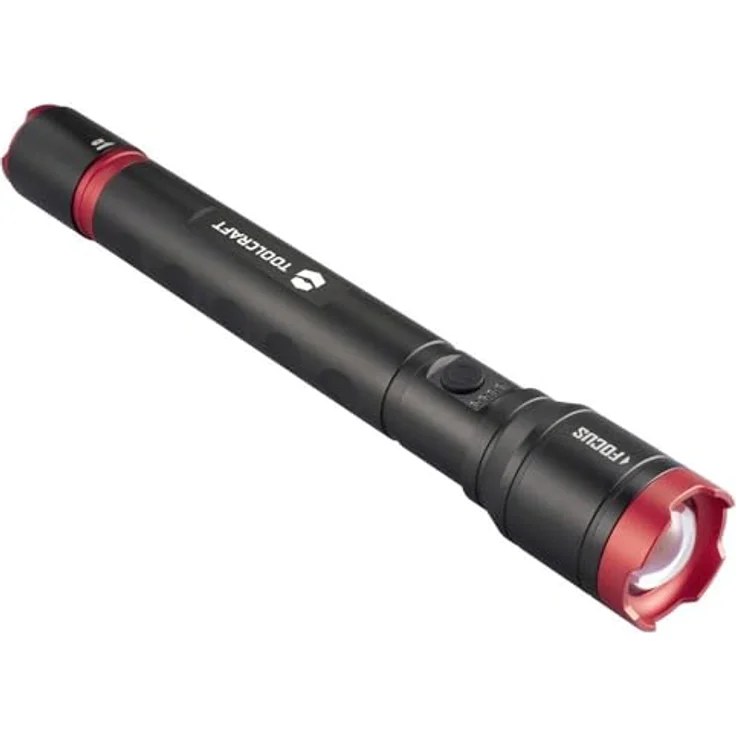 Toolcraft Handlampe verstellbar, Einstellbare Punktgröße, mit Stroboskopmodus, mit USB-Schnittstelle Li-Ionen Akkus - Taschenlampe 5000 lm, schwarz – Bild 3