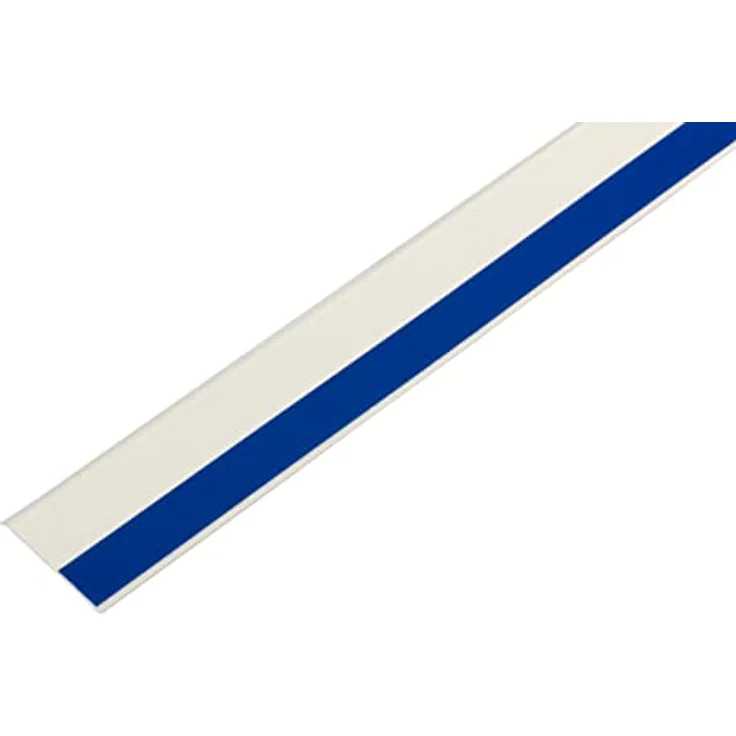 SCHELLENBERG PVC-Flachleiste, selbstklebend, 50 m, 3-5 cm Breite, weiße Verblendung für Fugen und Übergänge an Fenstern, Schränken oder Türen – Bild 1