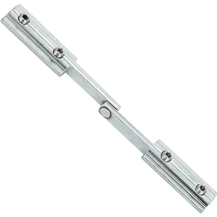 SCHMIDT systemprofile 10x Gelenkverbinder Nut 8 Stahl Drehverbinder mit Madenschrauben Profil-Verbinder Aluprofil-Zubehör – Bild 1