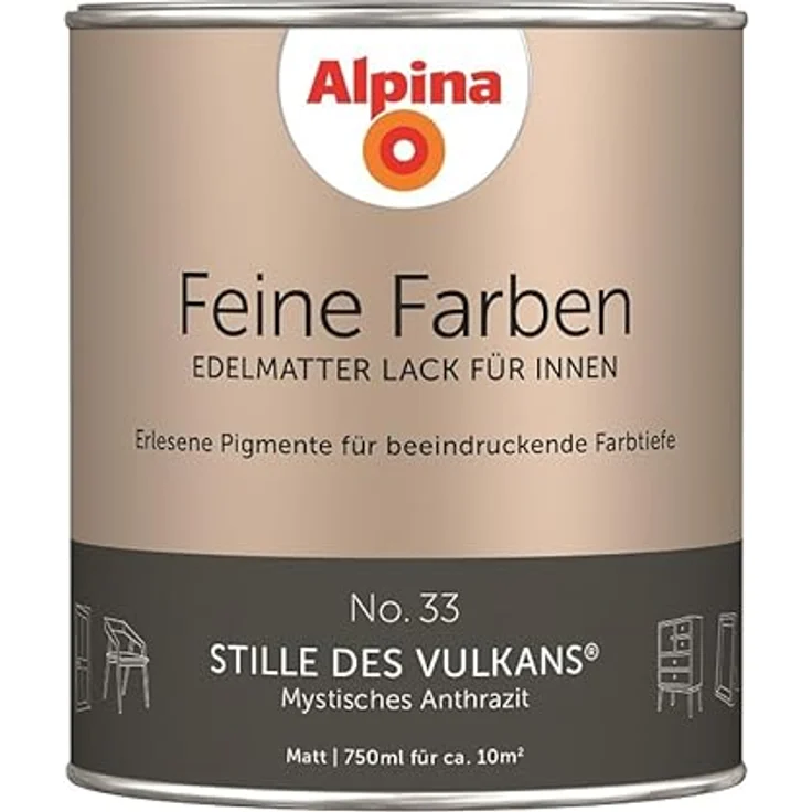 Alpina Feine Farben Lack No. 33 Stille des Vulkans – Bild 4