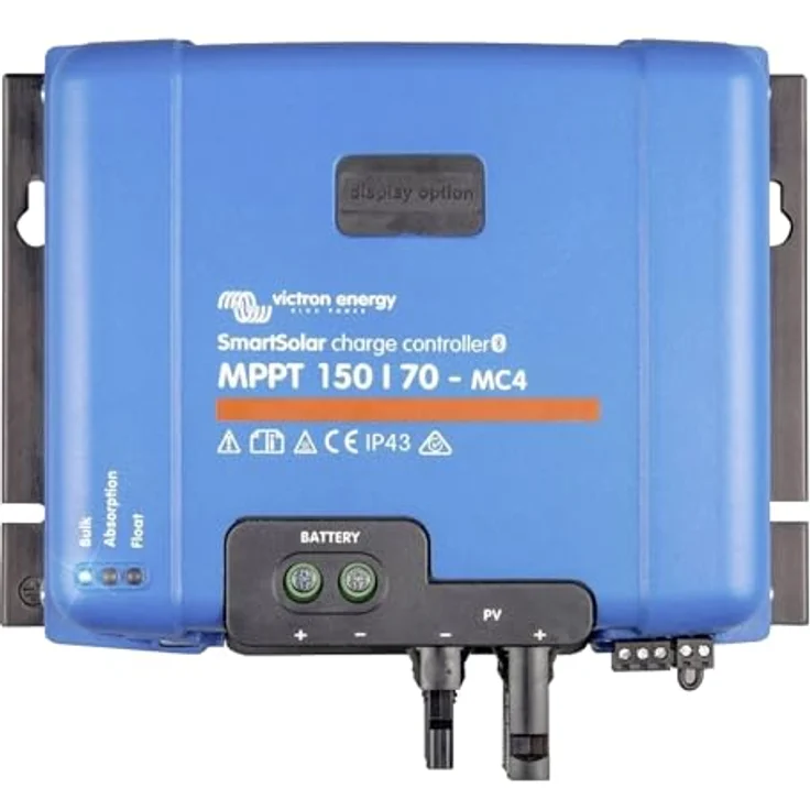 Victron Energy BlueSolar MPPT MC4 Solar Laderegler - 150V 70 Amp 12/24/36/48-Volt, Bluetooth-Funktion für Fernüberwachung – Bild 1