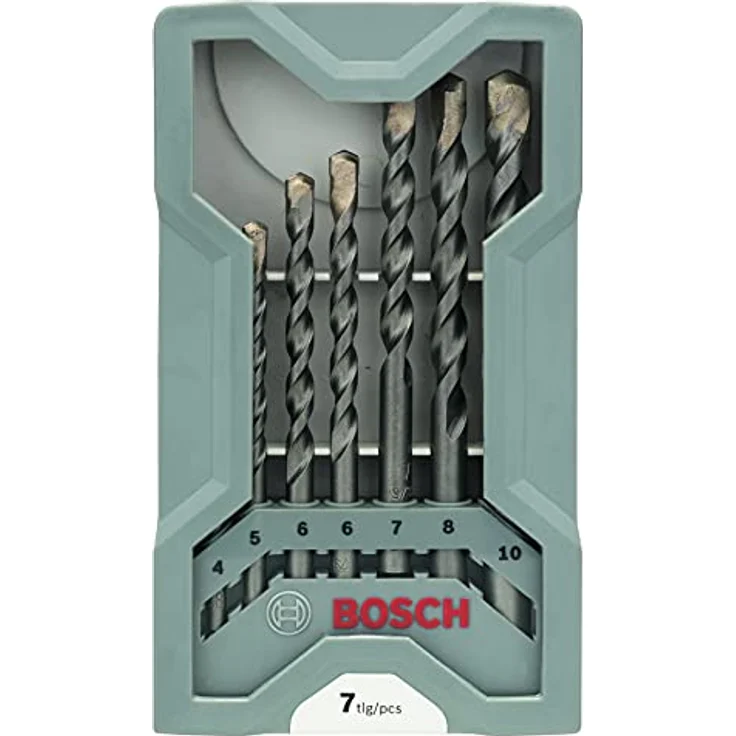 Bosch Professional 7tlg. Betonbohrer Set CYL-3 (für Beton, Ø 4-10 mm, Zubehör Schlagbohrmaschine) – Bild 2