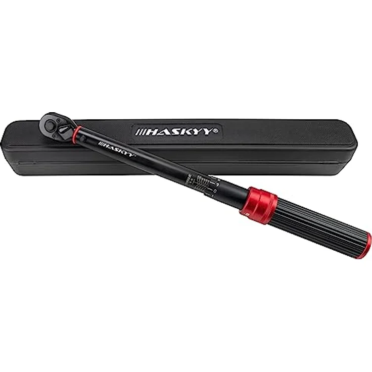 HASKYY Drehmomentschlüssel 3/8" 20-120Nm Motorrad Quad Drehmoment Ratsche Knarre Schlüssel – Bild 2