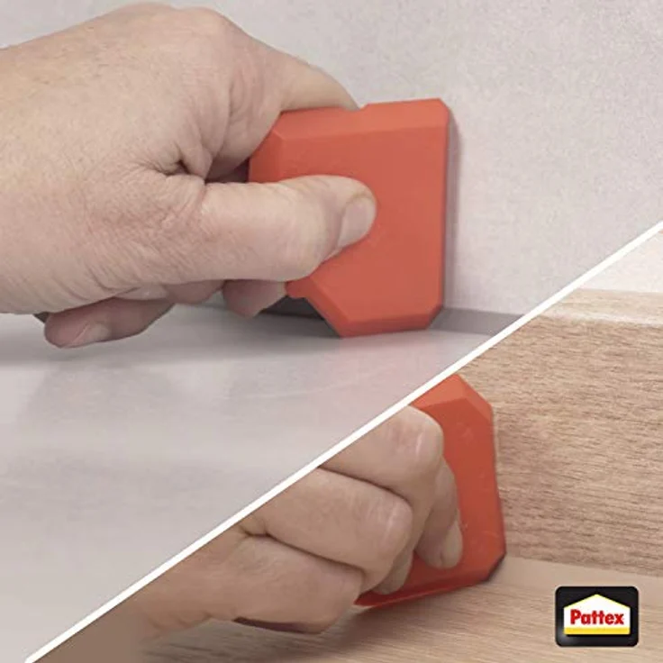 Pattex Fugenglätter Set, 2 Fugenspachtel zum professionellen Glätten dauerelastischer Fugen, inkl. Aufbewahrungsbox – Bild 5