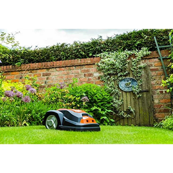Yard Force Mähroboter SA650ECO, geeignet für Rasenflächen bis zu 650 m², Kantenschneide-Funktion und bürstenloser Motor, 28 V, schwarz-orange – Bild 8