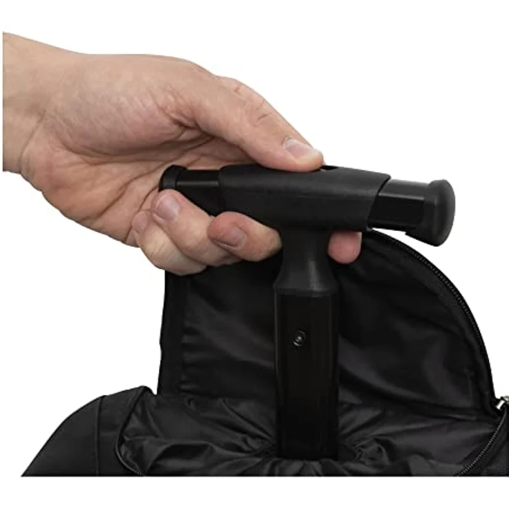 STIER Rucksack-Trolley für Werkzeuge, mit Vordertasche, Fächern und elastischen Bändern zur organisierten Werkzeugaufbewahrung, schwarz – Bild 5