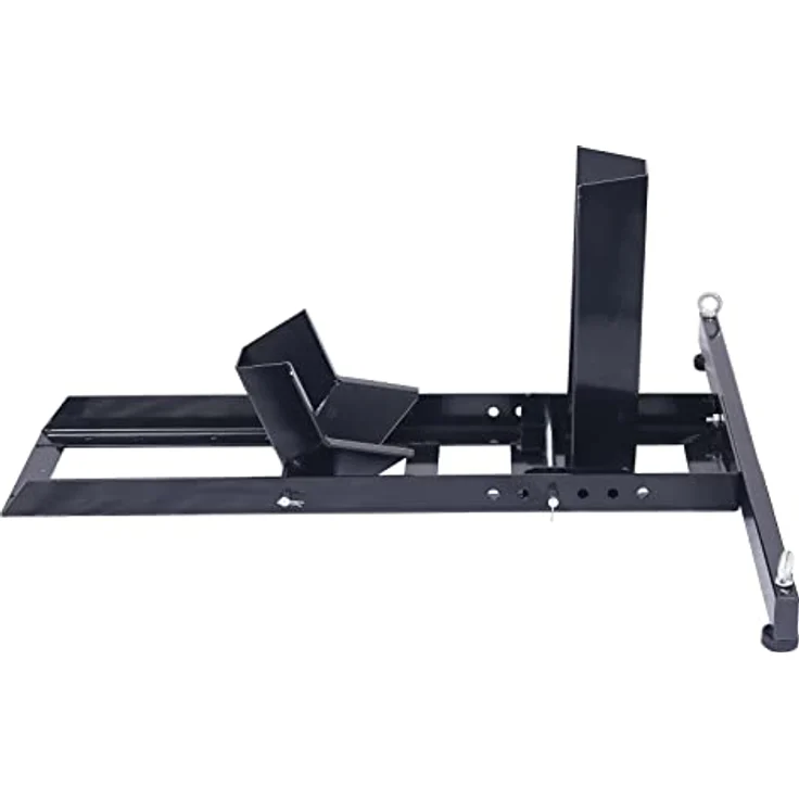 XPOtool Motorradständer bis 454kg Ø15-22", Reifenbreite 80-127 mm, einstellbarer Motorradheber aus Stahl, Montageständer für Vorderrrad – Bild 3