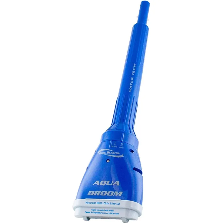 Pool Blaster Aqua Broom, kabelloser Poolsauger für Quick-Up und Fast Set Pools, saugt bis zu 60 m²/h, 15 cm Reinigungsbreite, waschbarer Filterbeutel