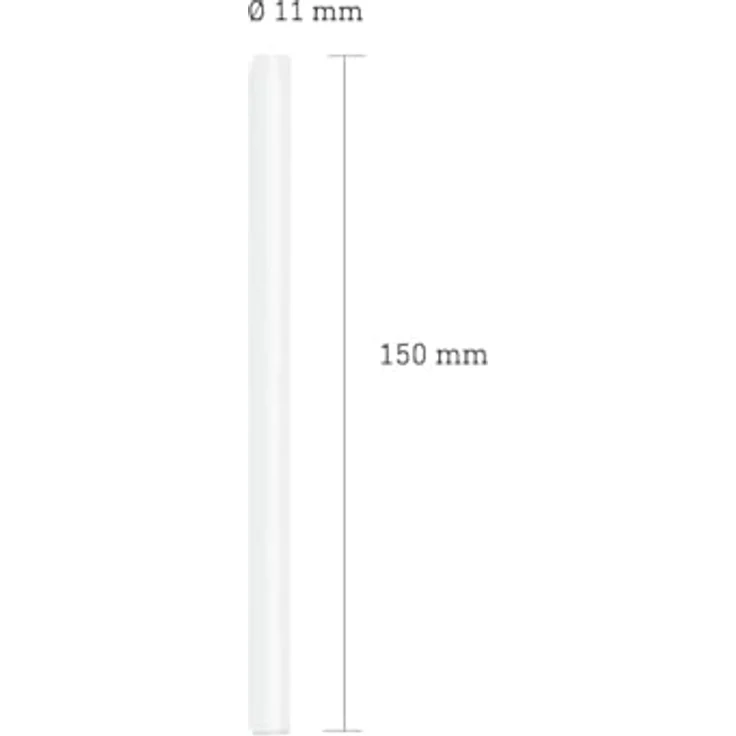 Steinel Standard Klebesticks transparent Ø11 x 150 mm, 800 g Heißklebe-Patronen, ca. 50 Klebestifte, 11 mm Sticks für Heißklebepistole – Bild 3