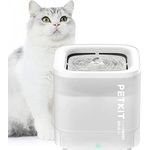 PETKIT CYBERTAIL Katzen Trinkbrunnen, Hundewasserspender mit Intelligentem LED-Licht, 25dB Extrem Leise, 1,85L, Schnurlose Wasserpumpe