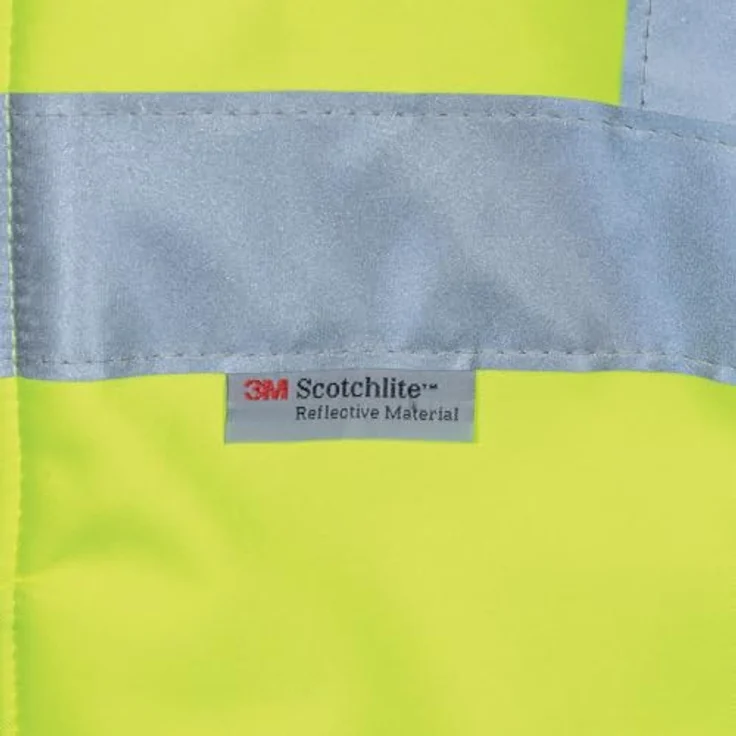 UVEX Herren-Softshelljacke uvex protection flash, Warnschutzkleidung, Größe 4XL – Bild 3