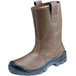 Atlas Sicherheitsstiefel S3 Anatomic Bau 825 XP, metallfrei, wasserfest, Gr. 42, mit Webpelzfütterung und Grobstollenprofil