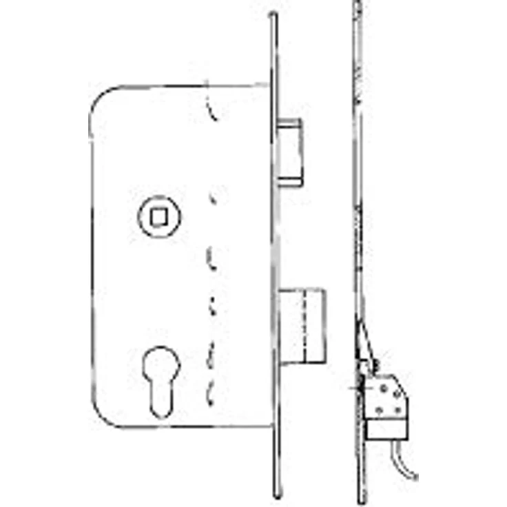 Assa Abloy Modell 878, Türöffner + Türschließer mit Riegelschaltkontakten zur Türverriegelungsüberwachung – Bild 3