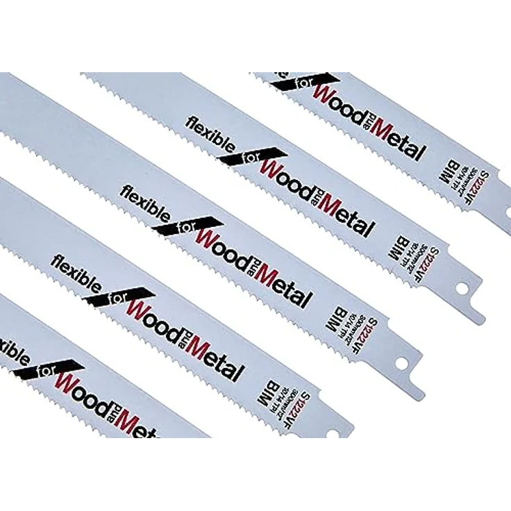 Bosch Pro Säbelsägeblatt Flexible for Wood and Metal zum Sägen in Holz und Metall (5 Stück, S 1222 VF) - Preisvergleich – Bild 2