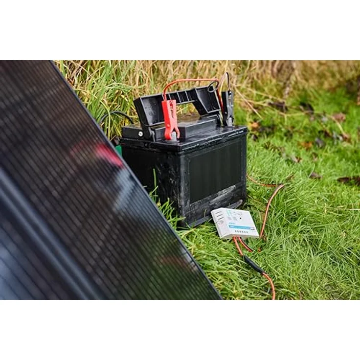 Osram BATTERYcharge SOLAR 100W, Monokristallines Solarmodul 100 W mit Wasserabweisendem Gehäuse, ideal für Wohnmobile und Outdoor-Einsatz – Bild 3