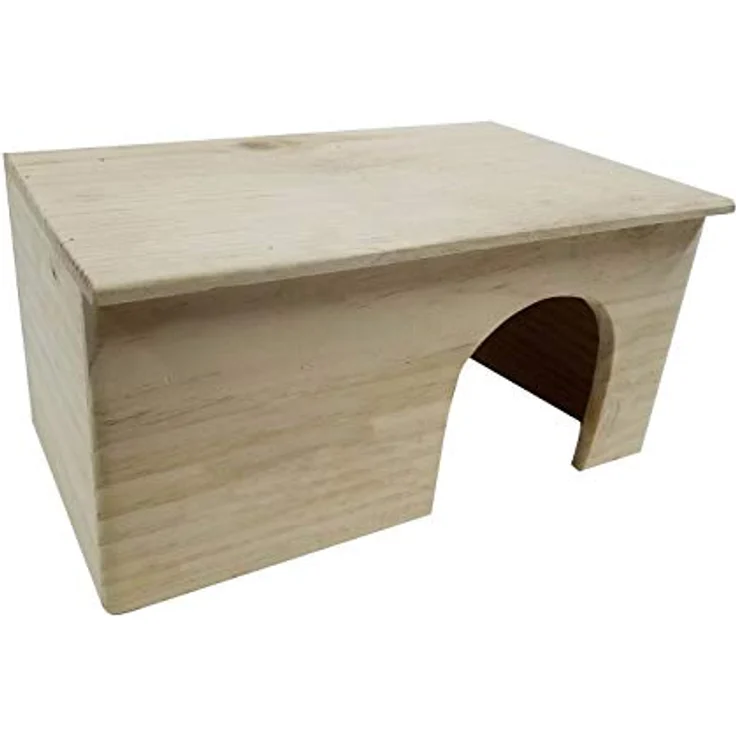 Dehner Nagerhaus Tantor, ca. 39 x 23 x 20 cm, Kiefernholz, natur