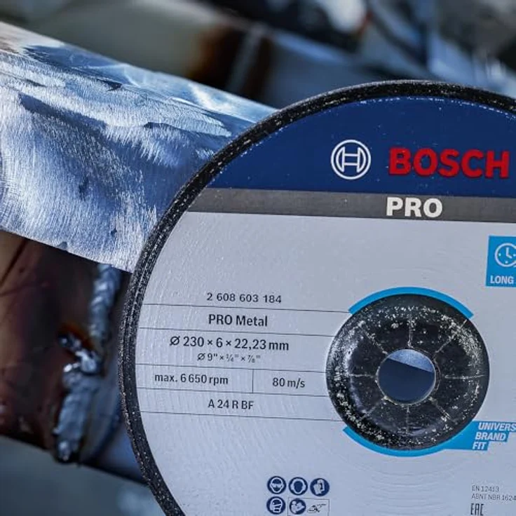 Bosch Professional 2608600315 Schleifzubehör Schruppsch.180 x 6 mm F.Stahl – Bild 13