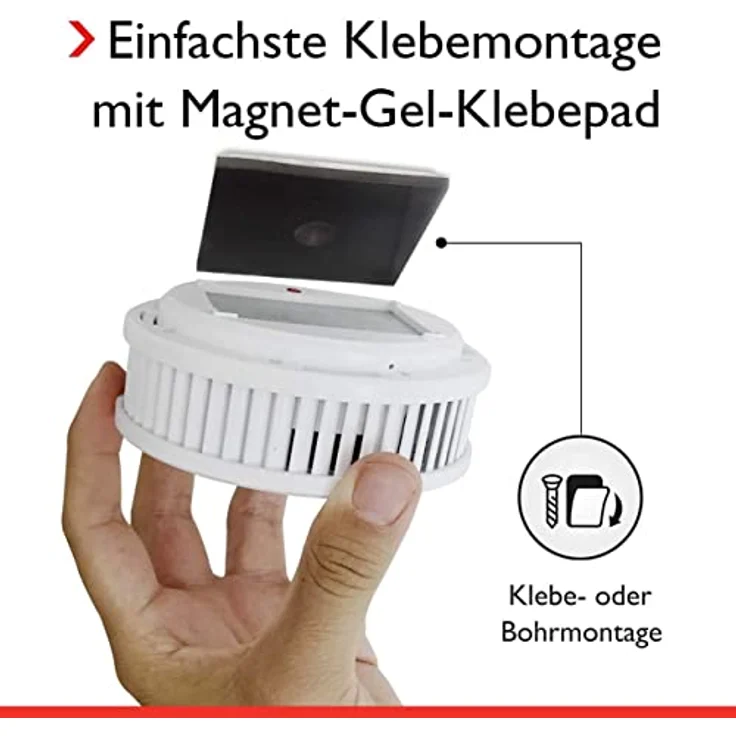 Pyrexx 4260236270400 PX-1C Funkrauchmelder, weiß, 1 Stück – Bild 4