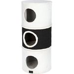 Kerbl 81550 Kratztonne Niki, 37,5 x 90 cm weiß/anthrazit