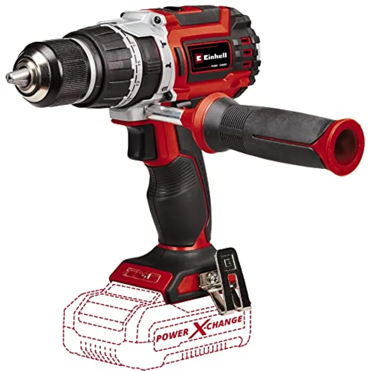 Einhell Professional Akku-Schlagbohrschrauber TP-CD 18/60 Li-i BL Solo Power X-Change (Li-Ion, 18 V, bürstenloser Motor, 60 Nm, Schlagzahl 32.000 min-1, Lieferung ohne Akku & Ladegerät)